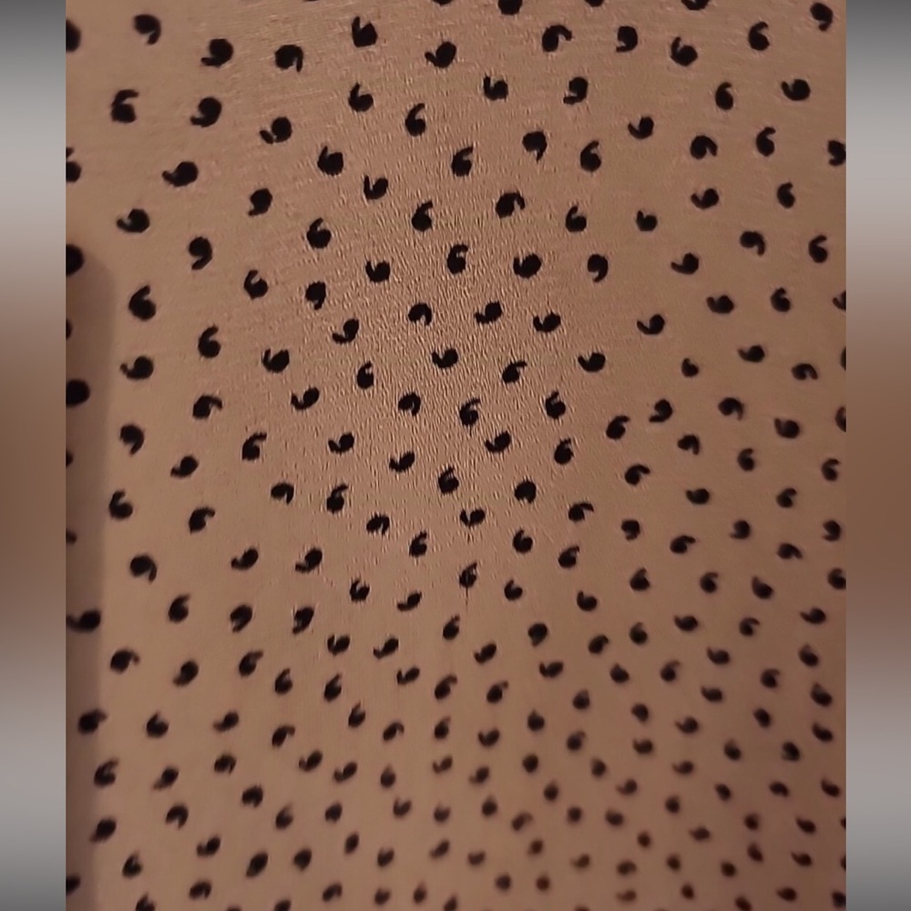 LOFT Brown Sleeveless Polka Dot Blouse - Picture 3 of 5